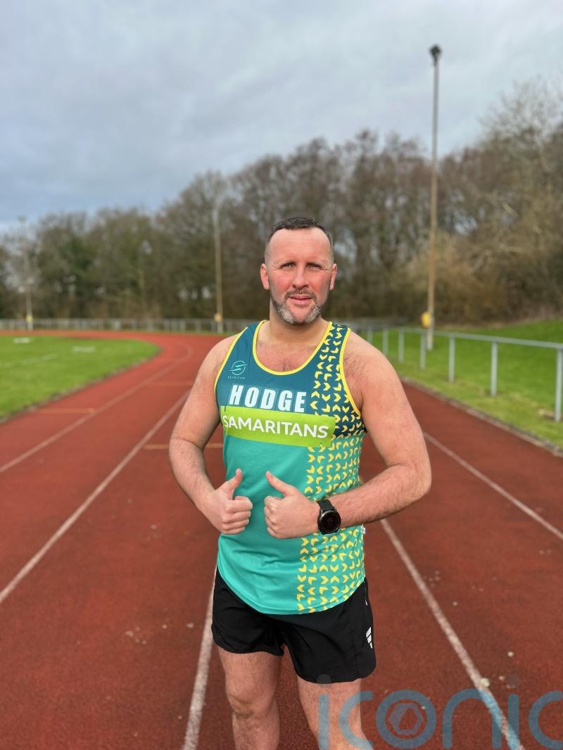 ‘Lucky’ marathon runner urges others to talk about suicidal thoughts