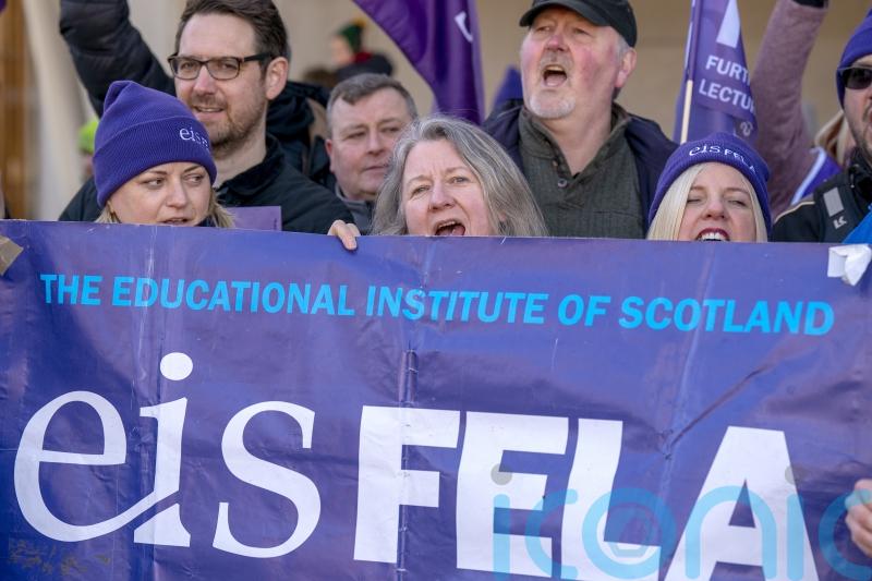 Scottish college lecturers to start rolling strikes in pay row, EIS says