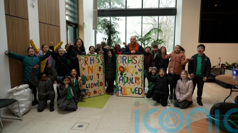 Adults must make ‘pledges’ to access children’s Chelsea Flower Show garden
