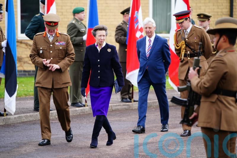 Princess Royal gives Army generals history lesson
