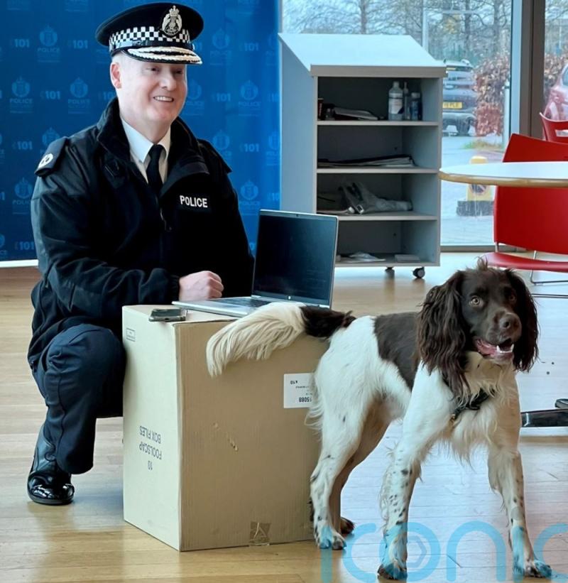 Police dogs which can sniff out digital devices to join fight against crime
