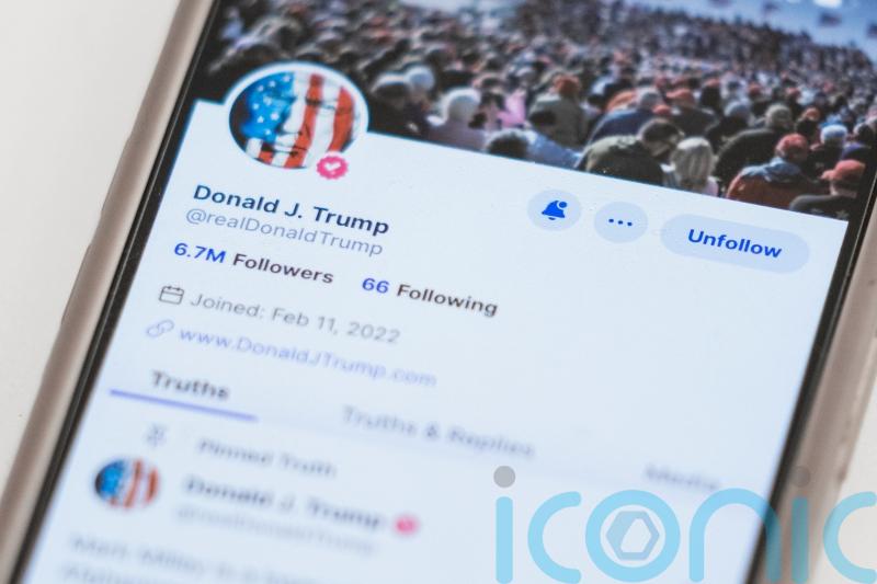 Trump’s social media company soars nearly 50% in its first day of trading