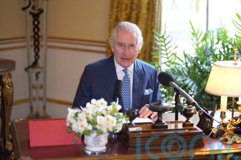 King reaffirms coronation pledge to serve in personal message ahead of Easter