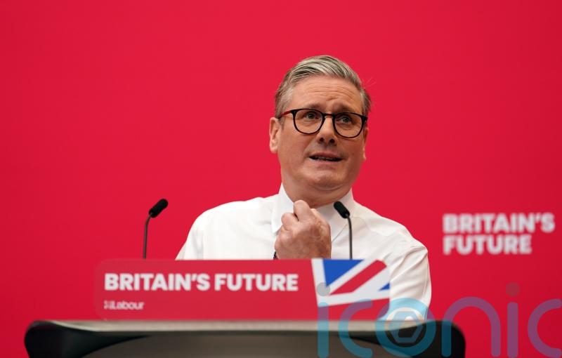Starmer faces Labour unease over use of Union flag in election campaign