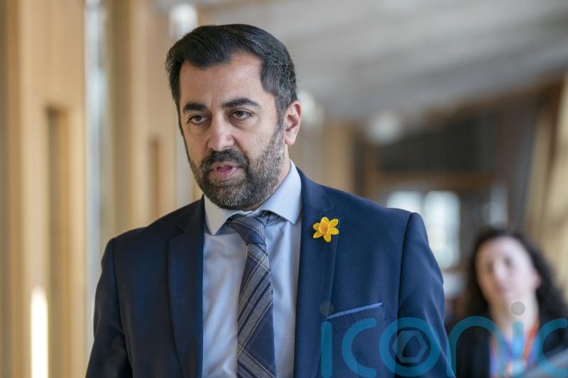 Yousaf condemns racist graffiti targeted at him near his Dundee home