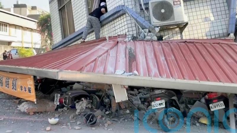Taiwan’s strongest earthquake in 25 years kills nine and leaves dozens trapped