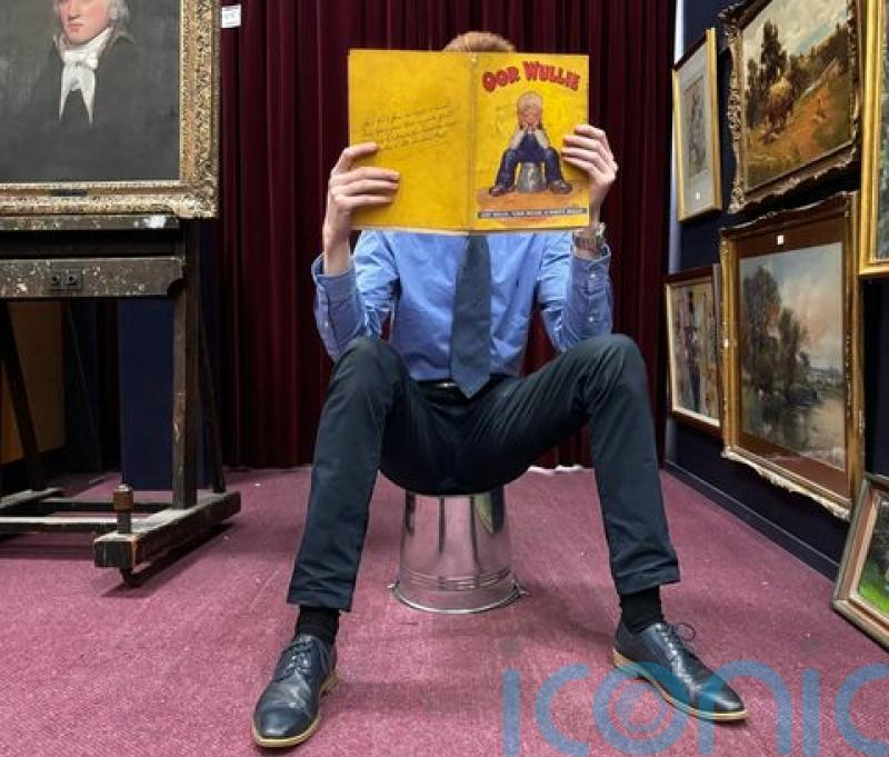 Rare copy of Oor Wullie annual expected to sell for thousands at auction