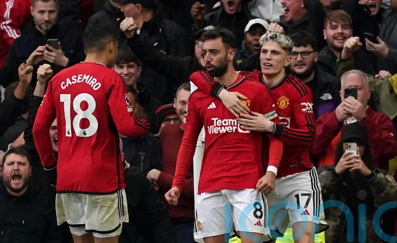 Man Utd dent Liverpool’s title hopes with chaotic draw at Old Trafford