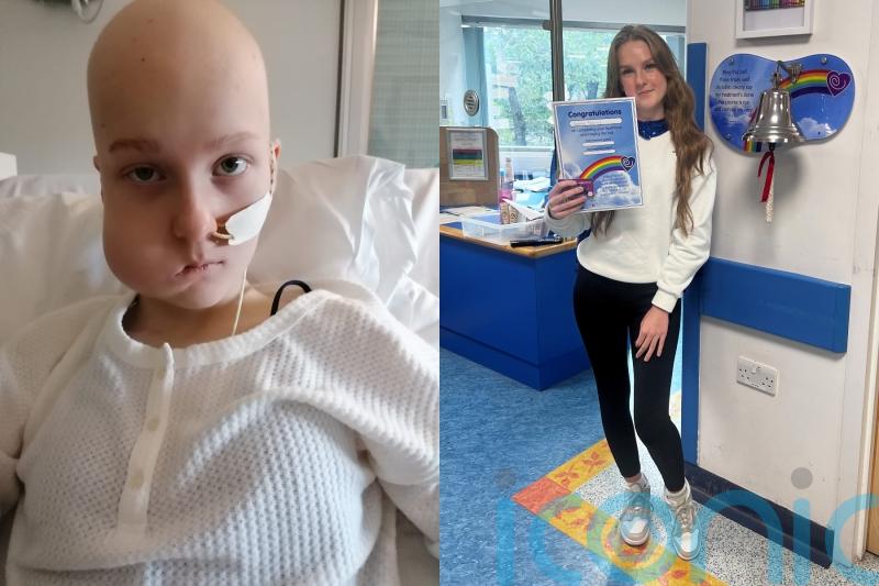 Shock cancer diagnosis for teenager after lump in cheek grew to size of a ‘tennis ball’ six weeks after dentist check-up