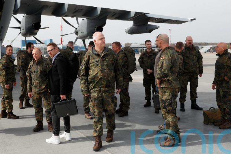German troops arrive in Lithuania for rare long-term foreign deployment