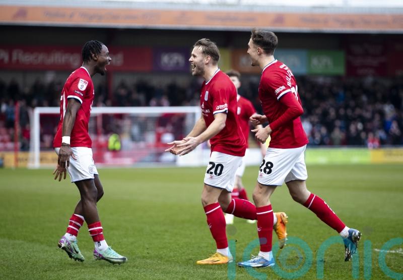 Elliott Nevitt’s second-half goal enough as Crewe boost play-off hopes