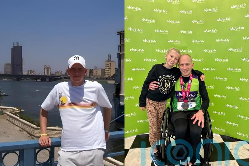 Army veteran who became paralysed out of the blue aims for third world record at London Marathon despite sepsis battle