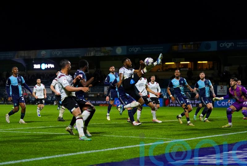 Derby&rsquo;s automatic promotion hopes hit by draw at Wycombe