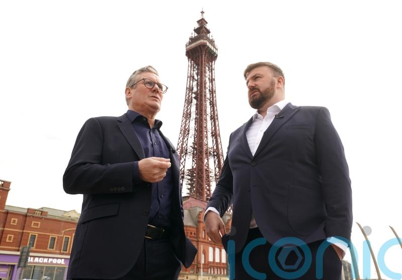 Sir Keir Starmer promises to match ‘pride and ambition’ of Blackpool residents