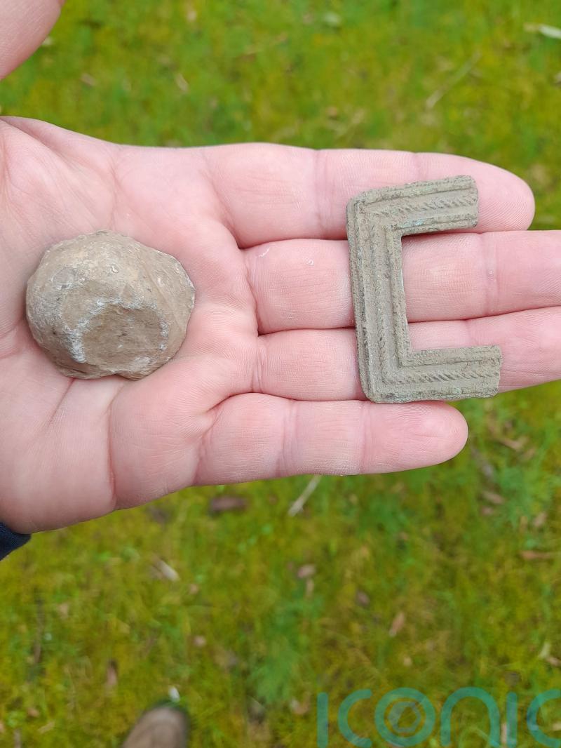 Shoe buckle which may have belonged to clan chief among finds at Culloden