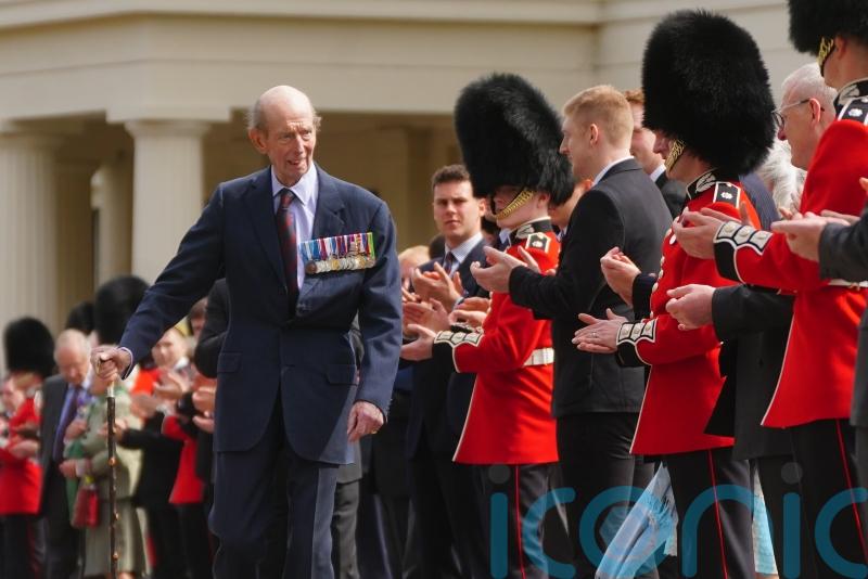 Duke of Kent attends final parade as Colonel of Scots Guards