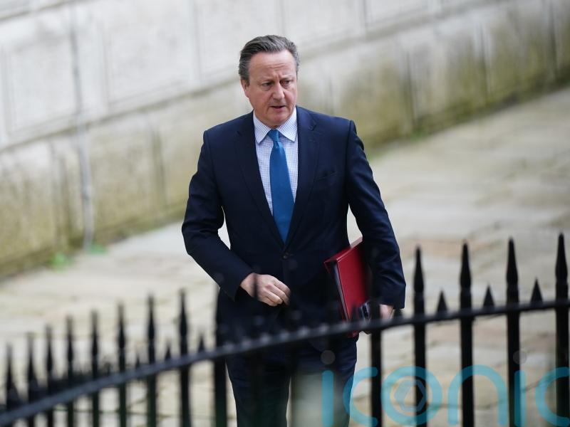 Cameron urges Israel to be ‘smart’ by not escalating tensions with Iran