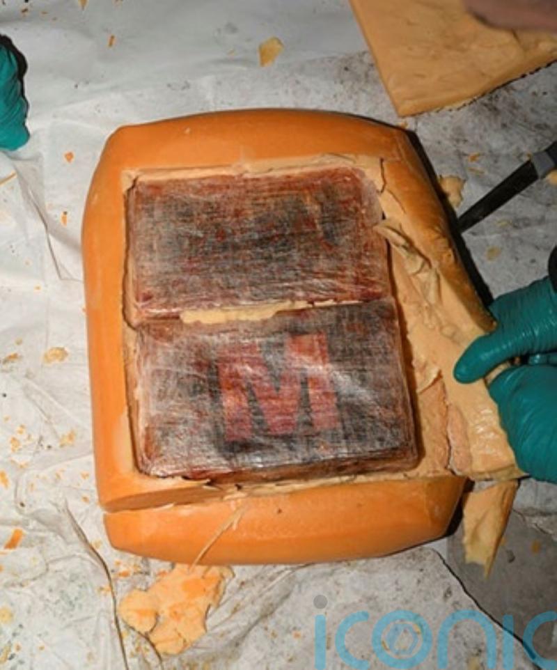 Two jailed after cocaine found hidden inside blocks of cheese