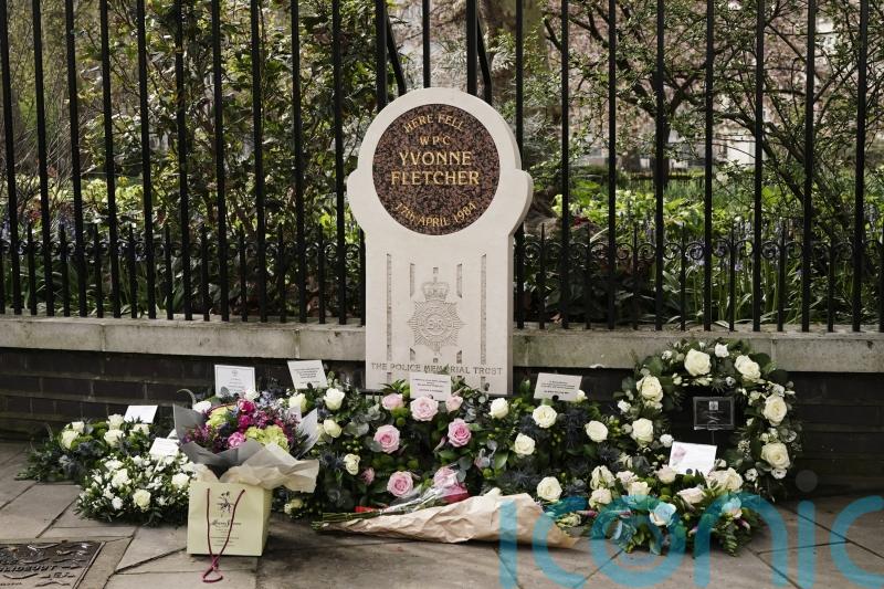 Tributes paid to Pc Yvonne Fletcher on 40th anniversary of her murder