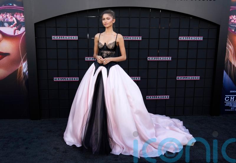 Zendaya retires tennis-inspired ensembles for lace look at Challengers premiere