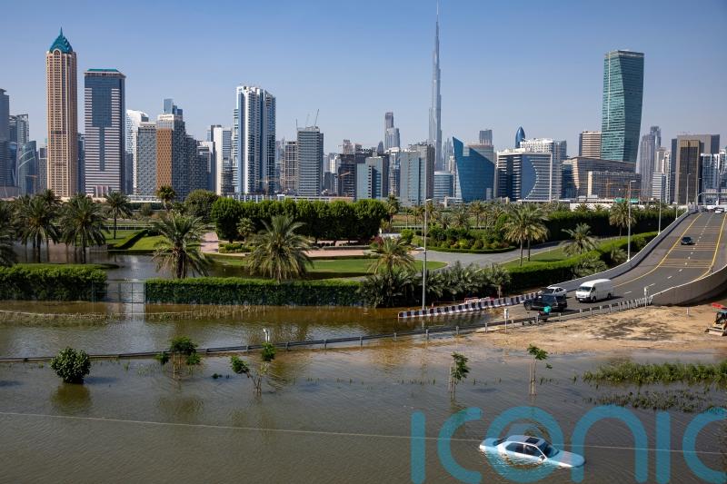Three dead amid heavy flooding after record rain in UAE
