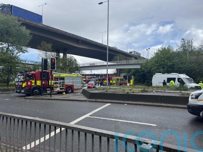 Three men killed in Staples Corner retail park car crash named by police