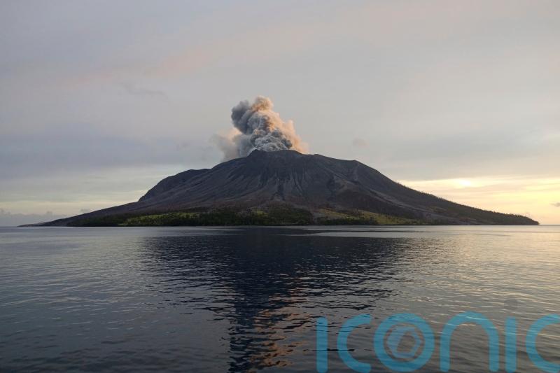 More than 2,100 people evacuated as Indonesian volcano spews clouds of ash