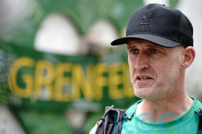 Runner reaches Grenfell Tower after 227-mile challenge to help disaster victims