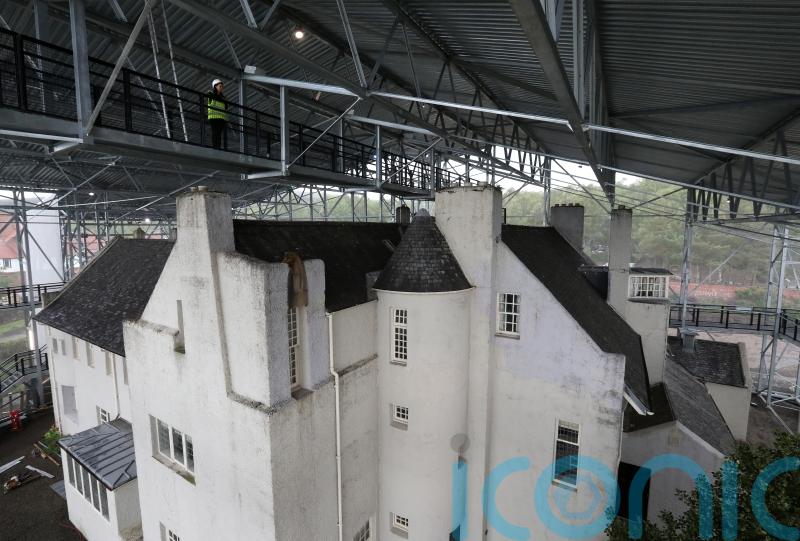 Project to dry out Charles Rennie Mackintosh’s Hill House at ‘exciting’ stage