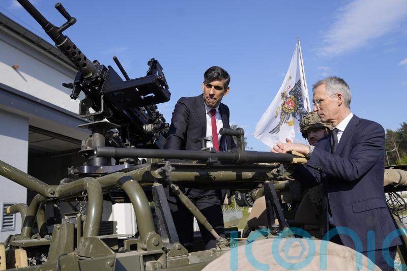 Sunak promises to increase defence spending to 2.5% of GDP by 2030