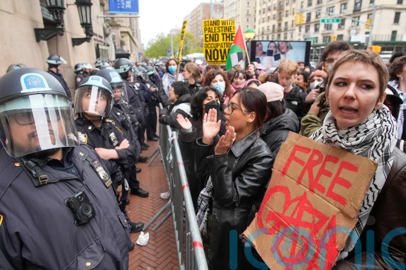 Biden seeks to navigate Israel-Hamas war protests on US college campuses
