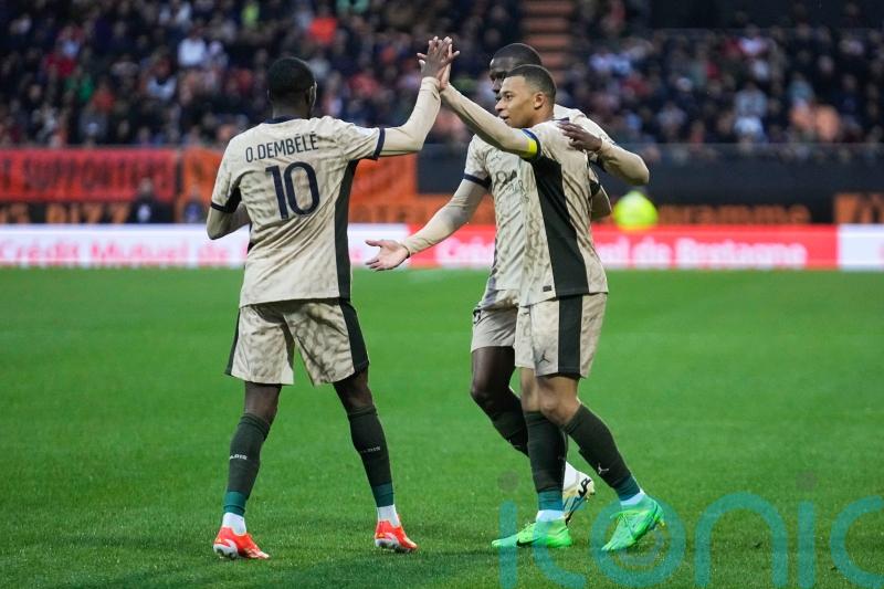 Kylian Mbappe stars as PSG close in on Ligue 1 title