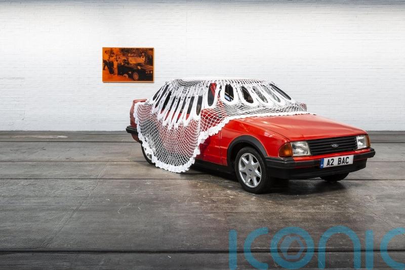 Artist who covered a car with a doily up for Turner Prize