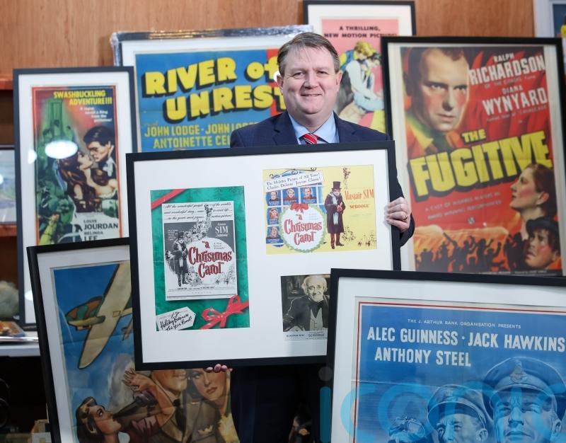 Rare film posters and art to go up for auction in Belfast