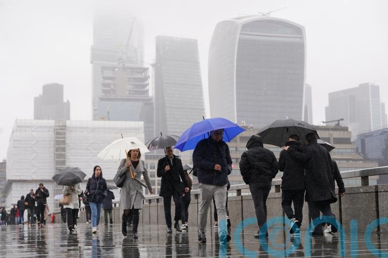 Showers and grey skies mean April has felt especially chilly, Met Office says