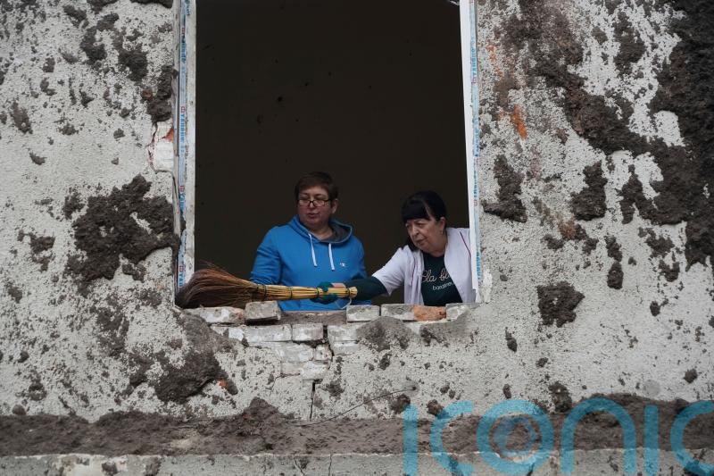 Energy infrastructure and hotel damaged in Russian drone attacks