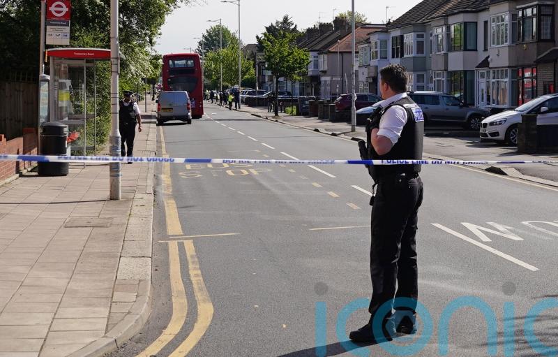 Shrieks and screams as sword-wielding man arrested following Hainault stabbings