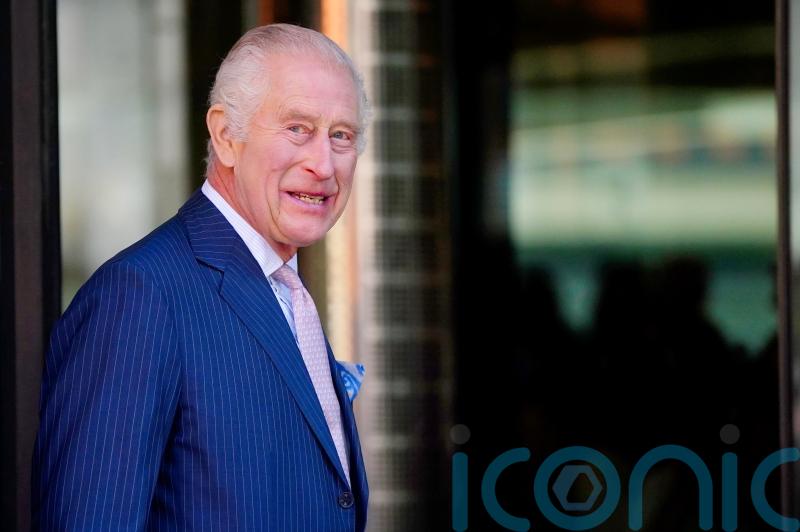 ‘I’m well’: King reassures patients on visit to cancer centre