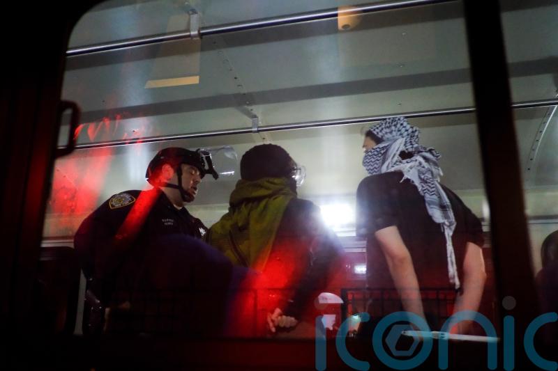 Protesters taken into custody as police end university pro-Palestine occupation
