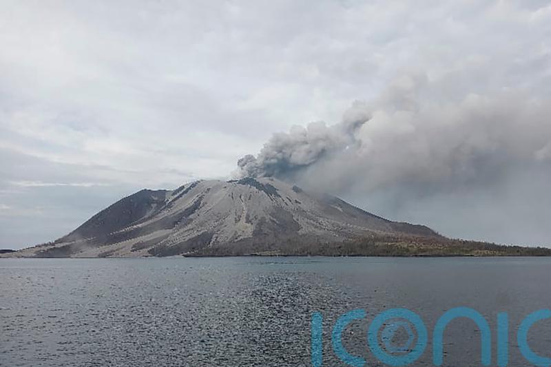 Indonesia’s Mount Ruang volcano spews more hot clouds