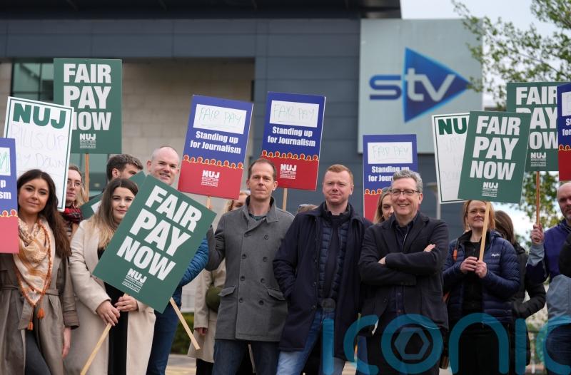 STV journalists walk out on strike for second time in pay dispute