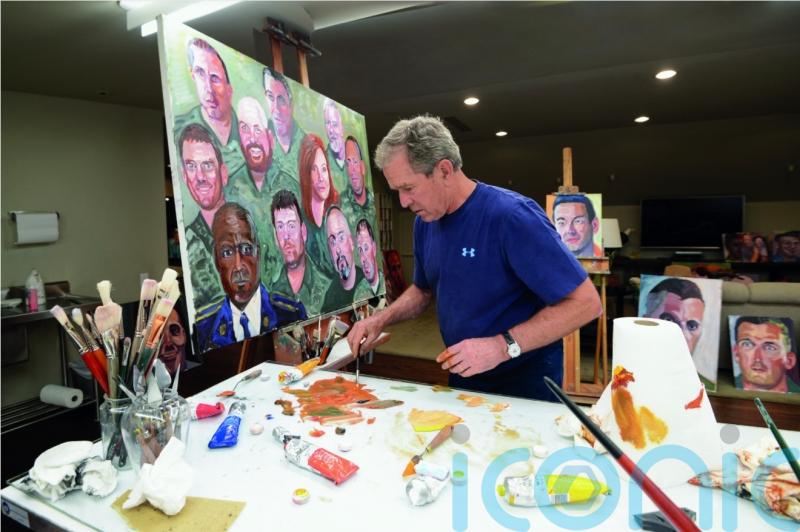 George W Bush’s portraits of veterans heading to Disney World