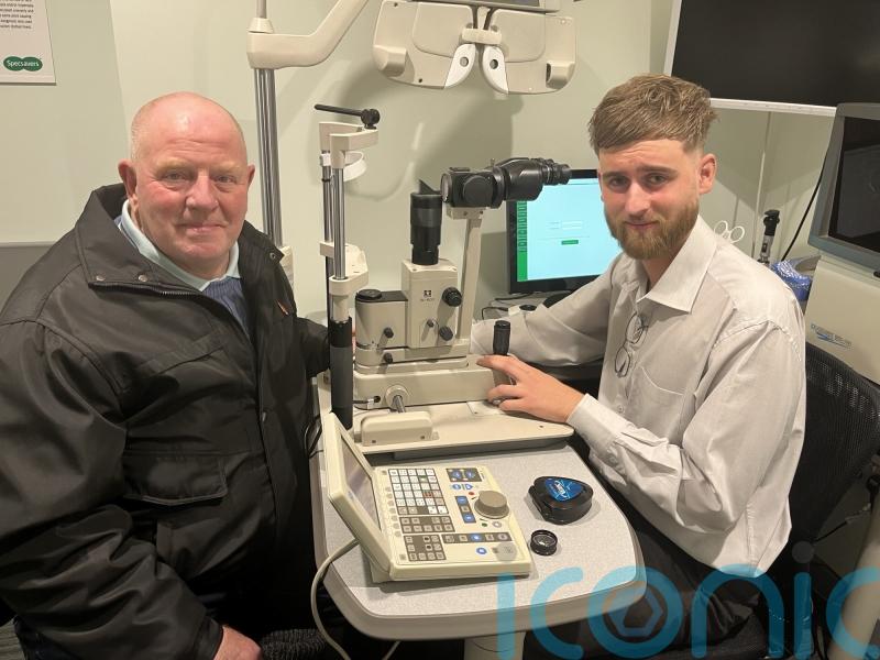 Eye check-up saved my life, says pensioner