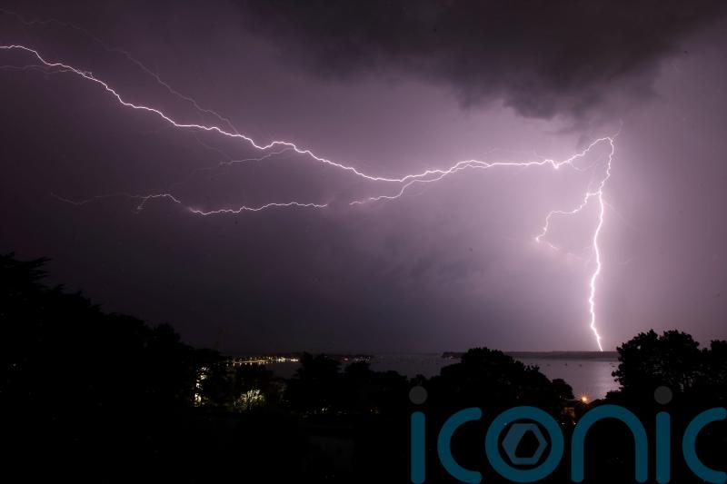 Thunderstorm warnings issued for much of UK