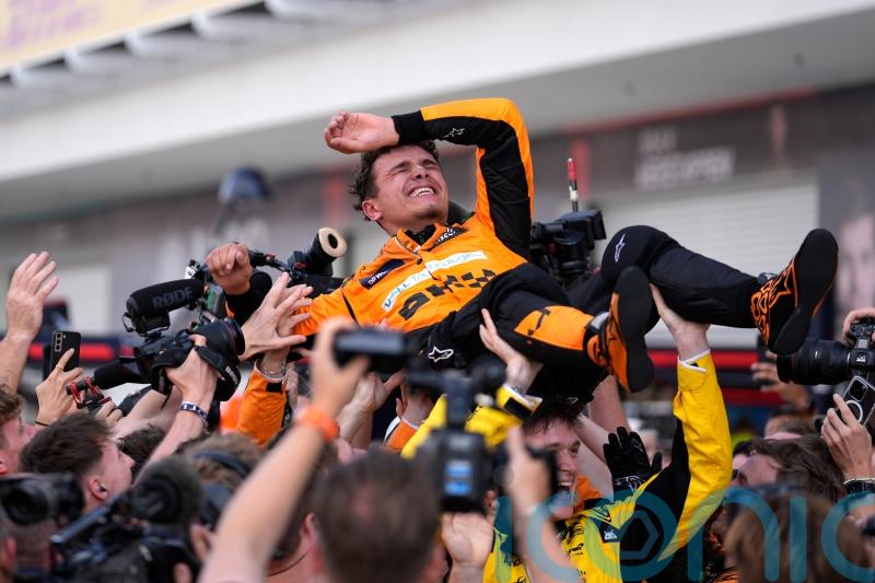 Lando Norris – from shy teenager to F1 grand prix winner on 110th appearance
