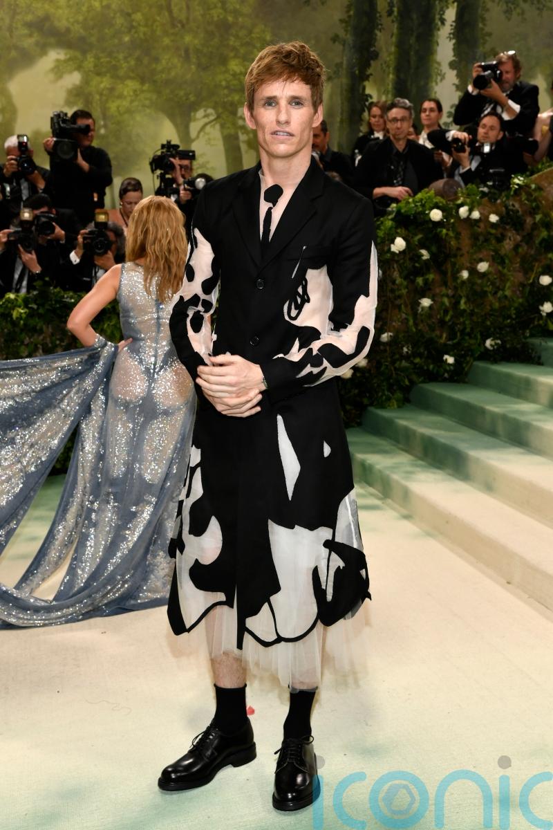 Eddie Redmayne leads British stars in bold looks at Met Gala