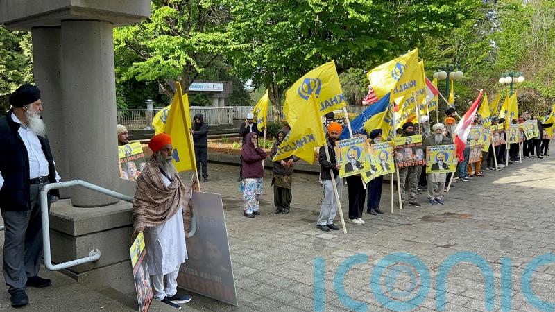 Three men charged with killing Sikh activist in Canada appear in court