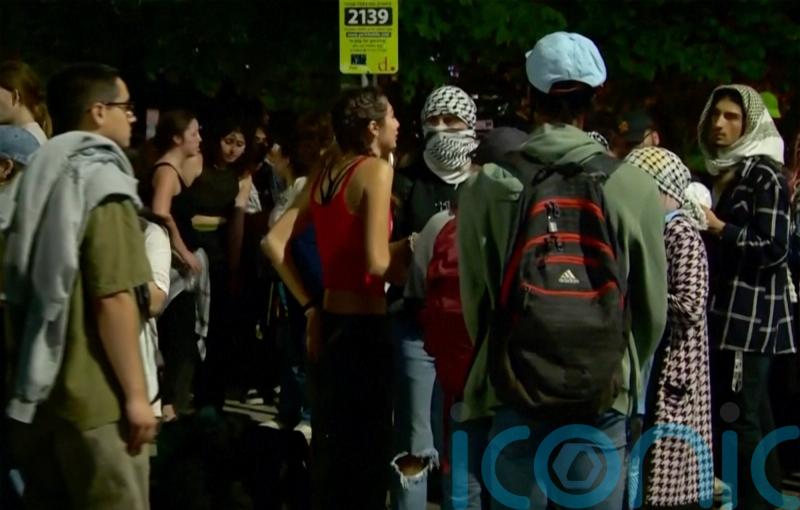 Dozens arrested as police clear pro-Palestinian encampment at US university