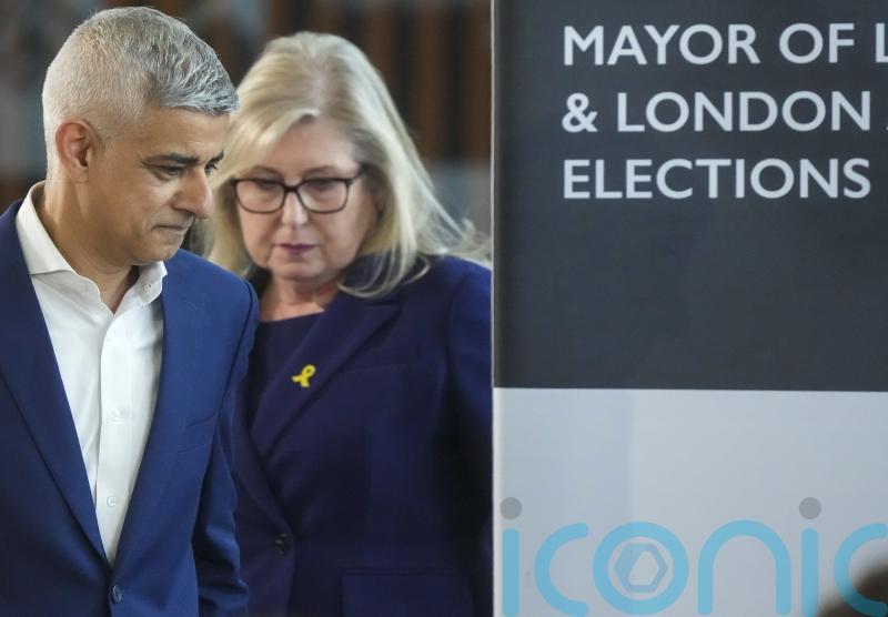 London Mayor Sadiq Khan shook rival Susan Hall’s hand after election result