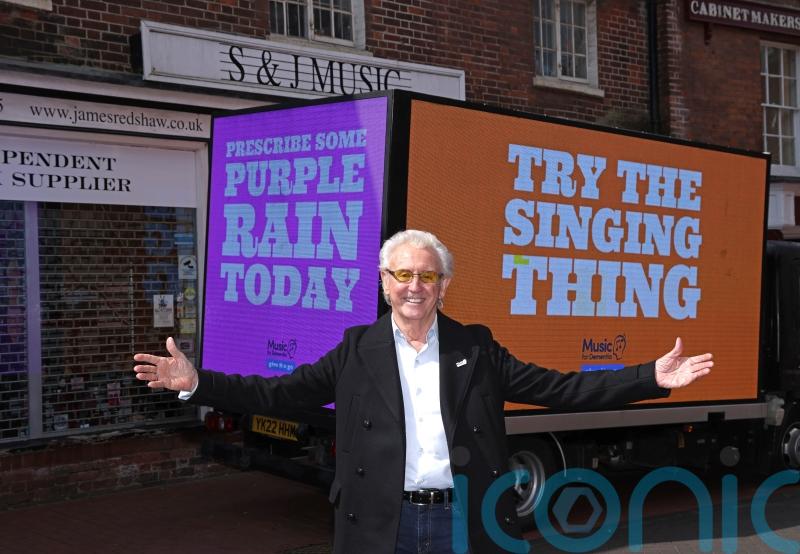 Tony Christie’s son says he is thanked on the street for talking about dementia